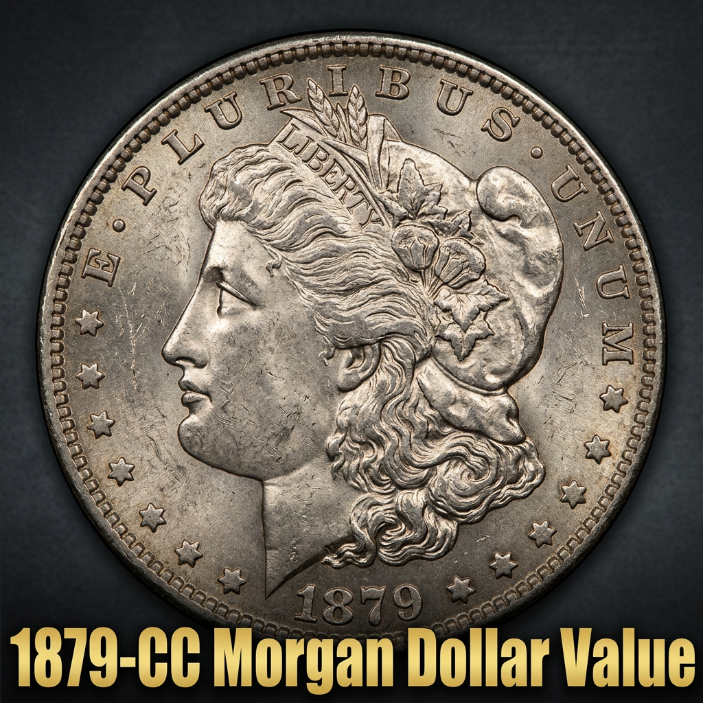 1879 CC Morgan Silver Dollar Value and Rarity Guide for Collectors