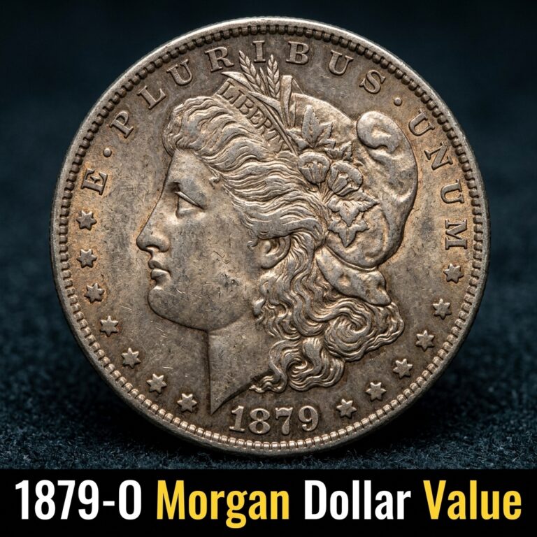 1879 O Morgan Silver Dollar Value Guide and Price Chart