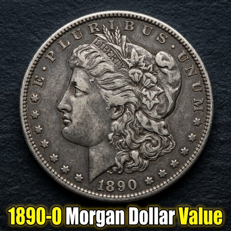 1890 O Morgan Silver Dollar Value and Price Guide for Collectors