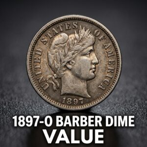 1897 O Barber Dime Value and Price Guide for Collectors