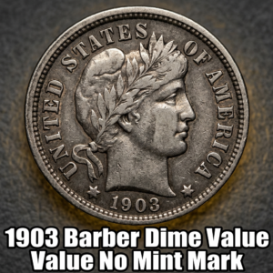 1903 Barber Dime Value and Worth for Coins with No Mint Mark