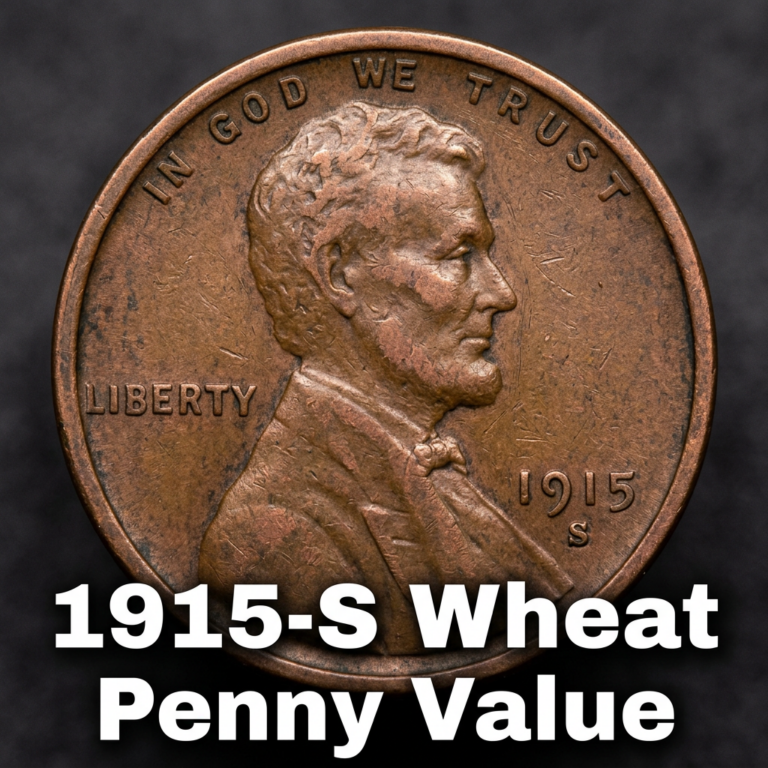 1915 S Wheat Penny Value and Price Guide for Collectors
