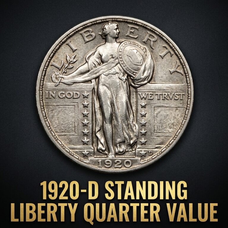1920 D Standing Liberty Quarter Value and Price Guide for Collectors