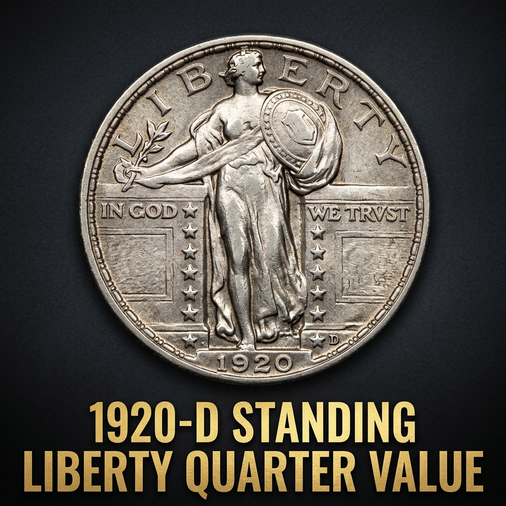 1920 D Standing Liberty Quarter Value and Price Guide for Collectors