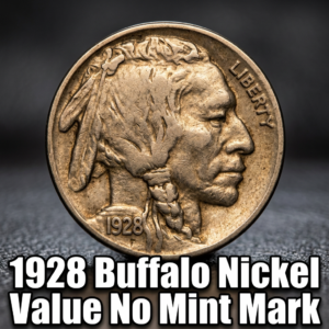 1928 Buffalo Nickel Value No Mint Mark Worth and Pricing Guide