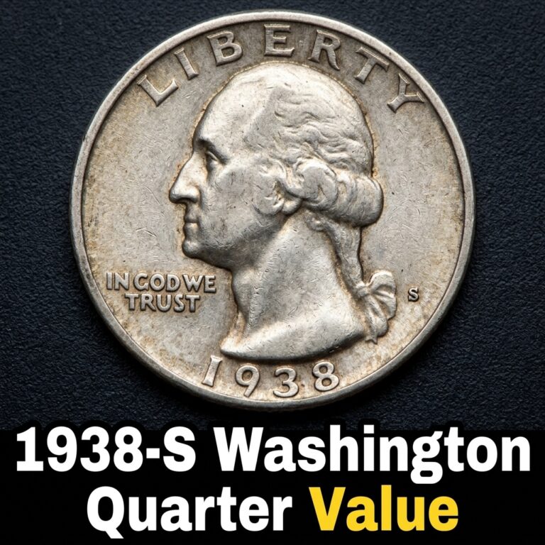 1938 S Washington Quarter Value and Price Guide for Collectors