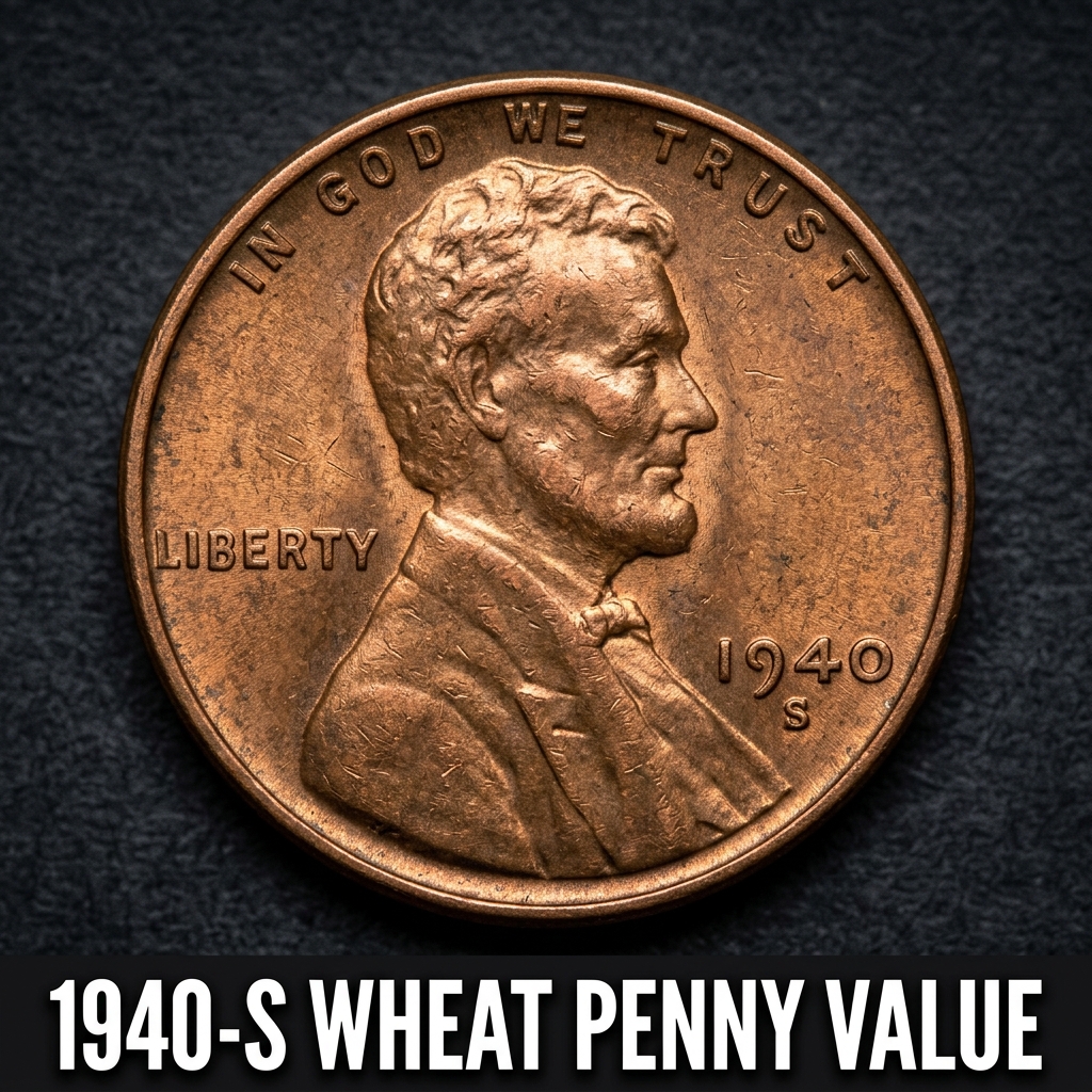 1940 S Wheat Penny Value and Price Guide for Collectors