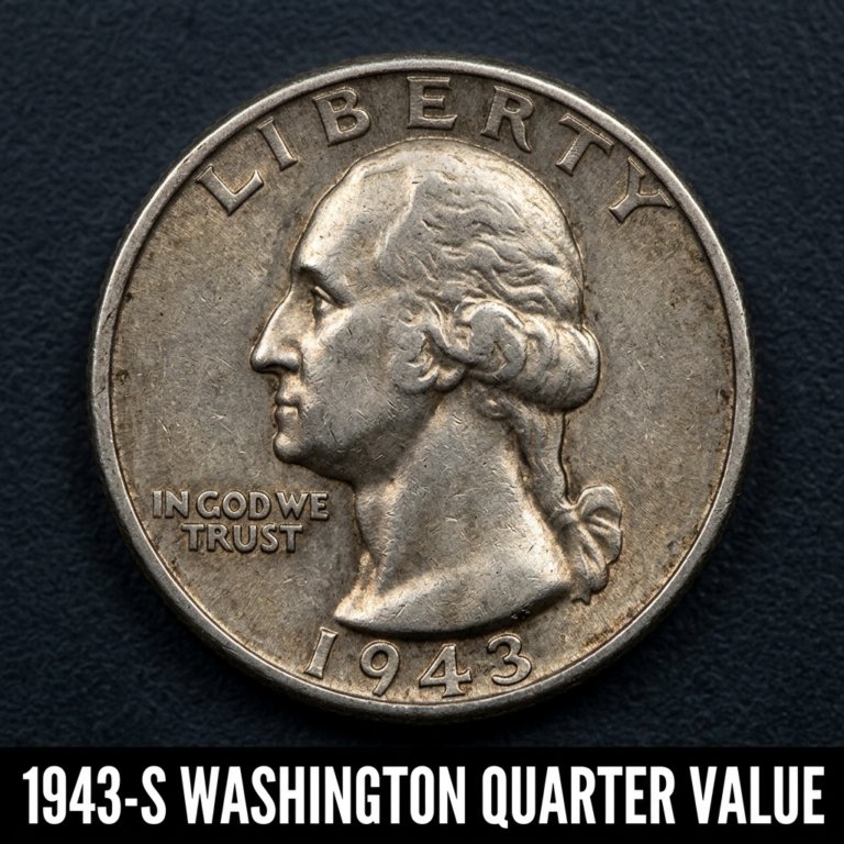 1943 S Washington Quarter Value and Collector Price Guide