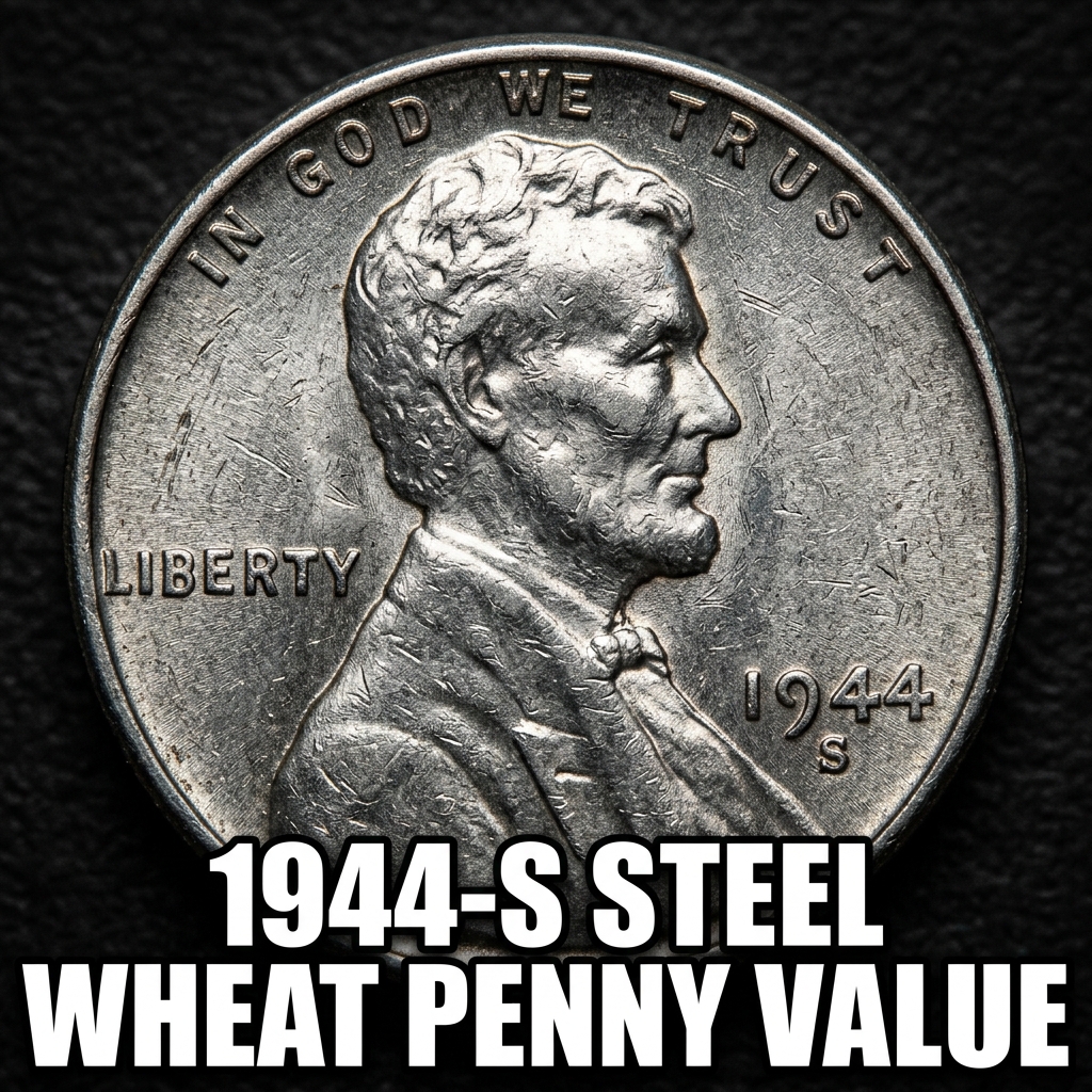 1944 S Steel Wheat Penny Value and Identification Guide