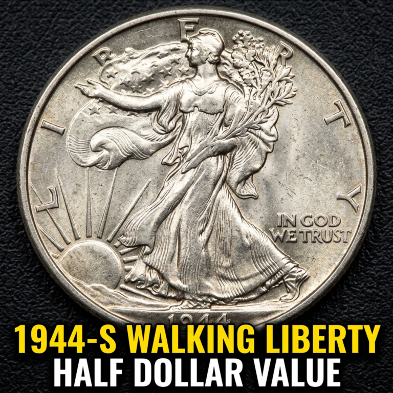 1944 S Walking Liberty Half Dollar Value and Collector Guide