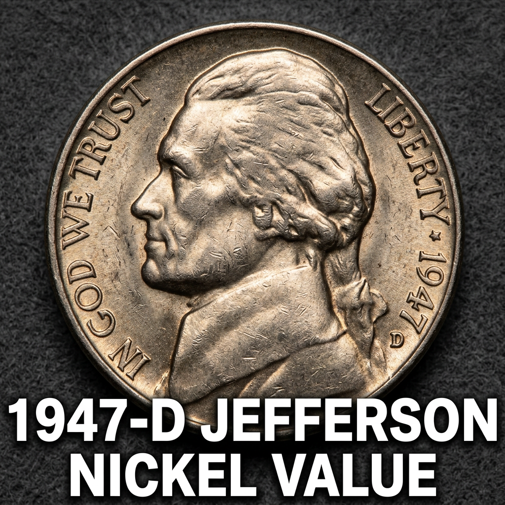 1947 D Jefferson Nickel Value and Complete Collector Guide