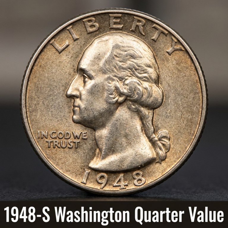 1948 S Washington Quarter Value and Price Guide for Collectors