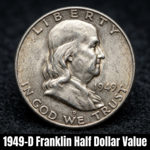 1949 D Franklin Half Dollar Value Guide and Price Chart