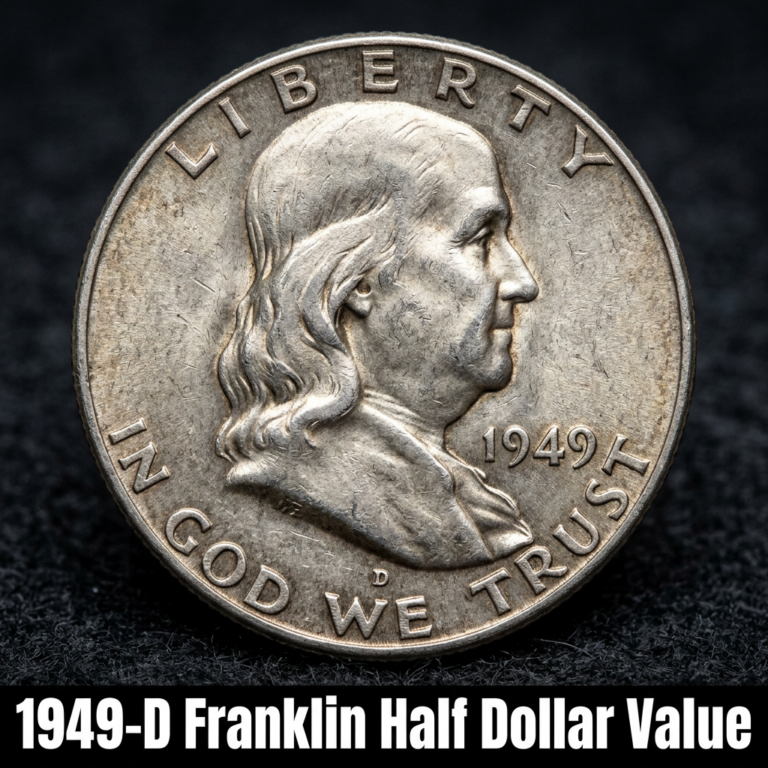 1949 D Franklin Half Dollar Value Guide and Price Chart