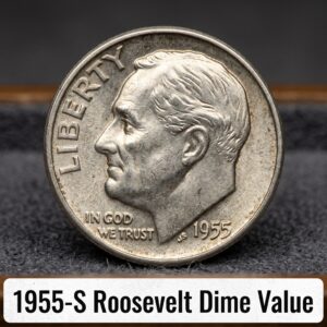 1955 S Roosevelt Dime Value Guide and History
