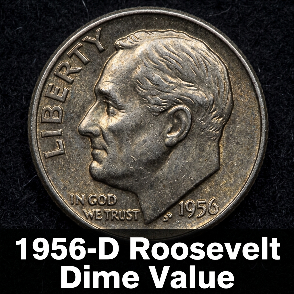 1956 D Roosevelt Dime Value and What to Look For in Your Change