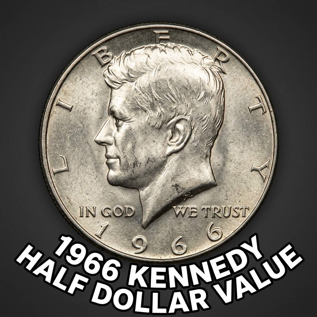1966 Kennedy Half Dollar Value and Price Guide for Collectors