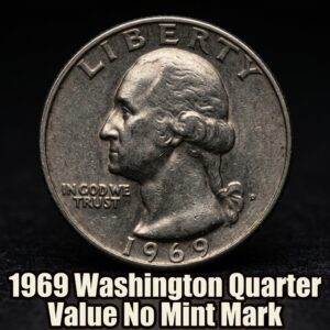 1969 Washington Quarter Value No Mint Mark and What Your Coin Could Be Worth Today