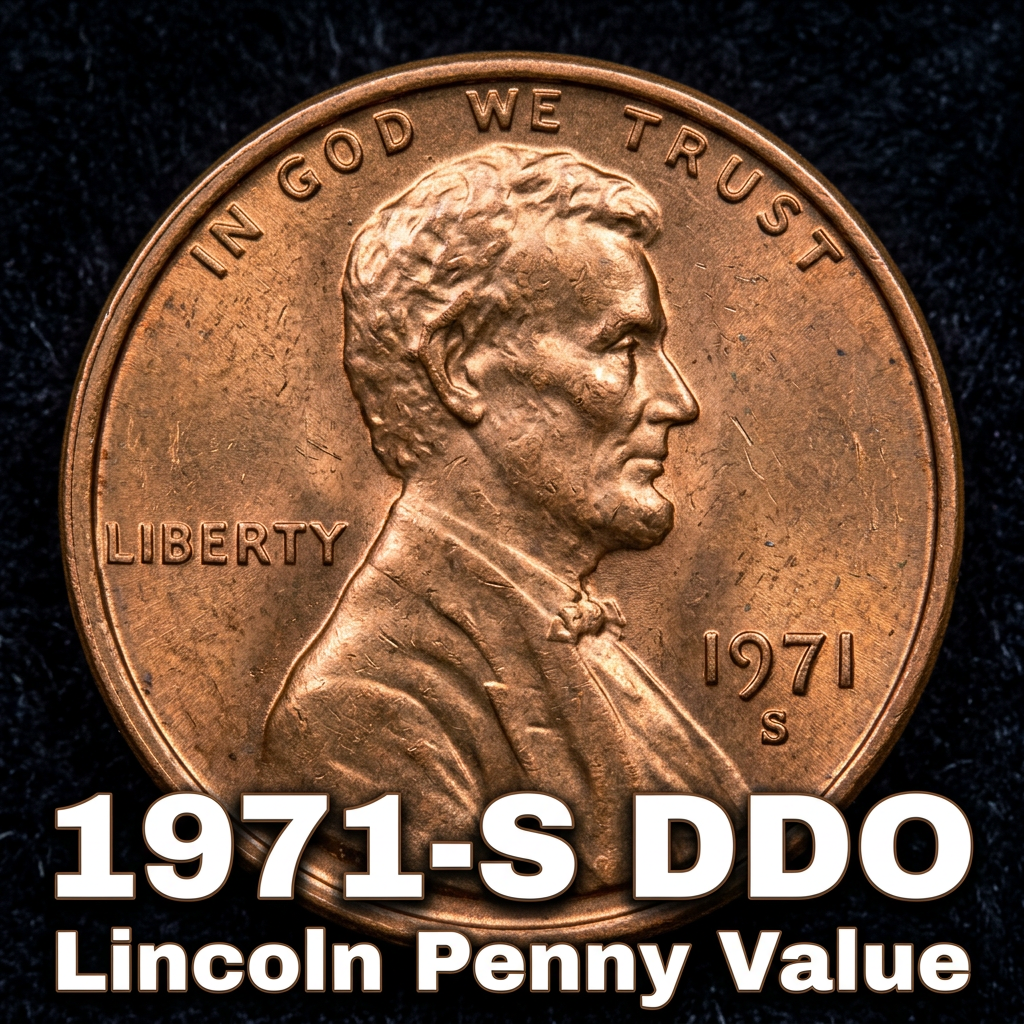 1971 S DDO Lincoln Penny Value and How to Spot This Rare Error