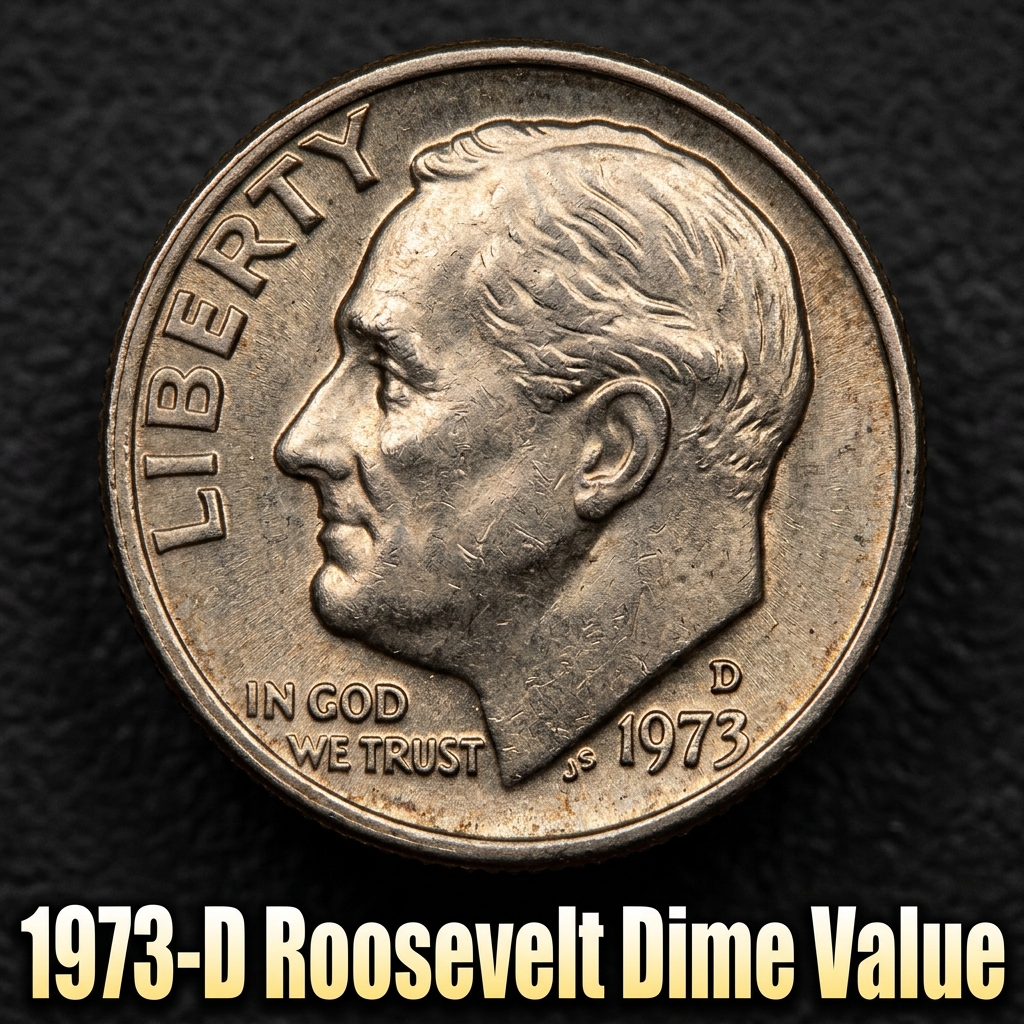 1973 D Roosevelt Dime Value and Rarity Guide for Collectors