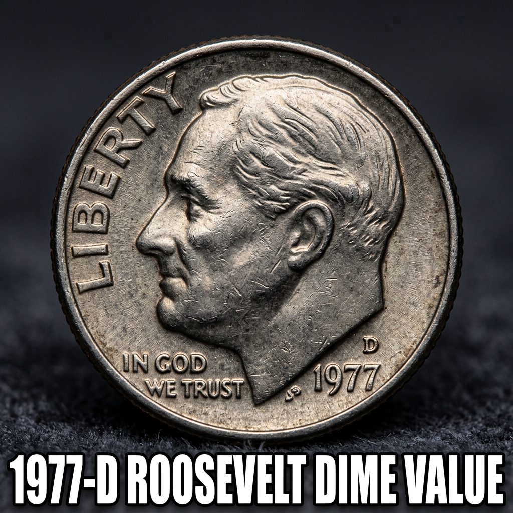 1977 D Roosevelt Dime Value and Rarity Guide for Collectors