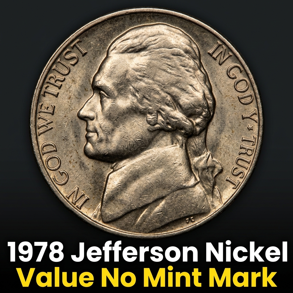 1978 Jefferson Nickel Value No Mint Mark Worth and Rarity Guide