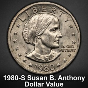 1980 S Susan B Anthony Dollar Value and Circulation Coin Guide