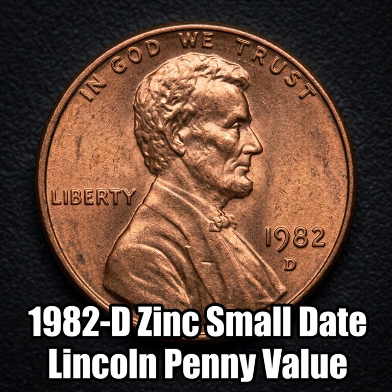 1982 D Zinc Small Date Lincoln Penny Value and How to Identify It