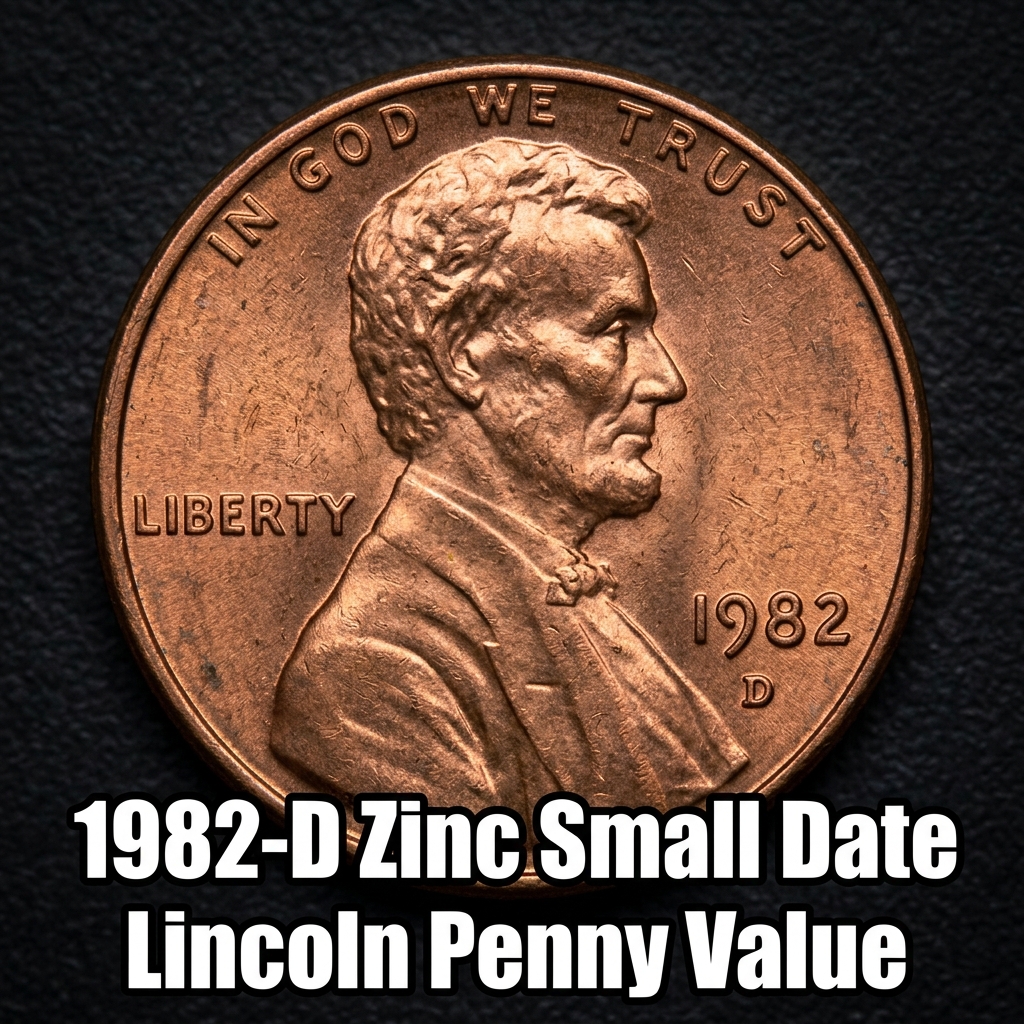 1982 D Zinc Small Date Lincoln Penny Value and How to Identify It
