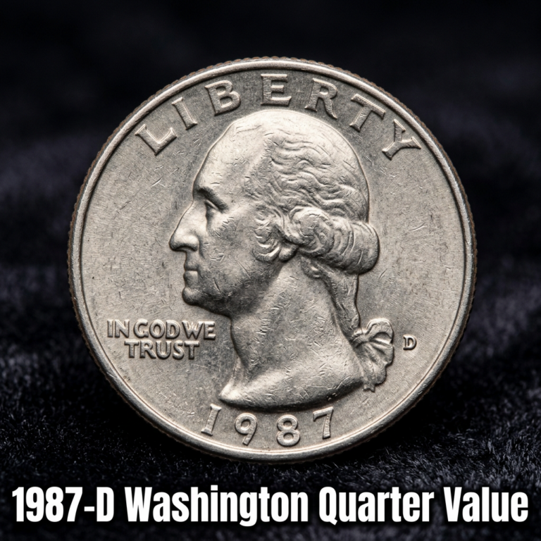 1987 D Washington Quarter Value and How Much Your Denver Mint Coin is Worth Today