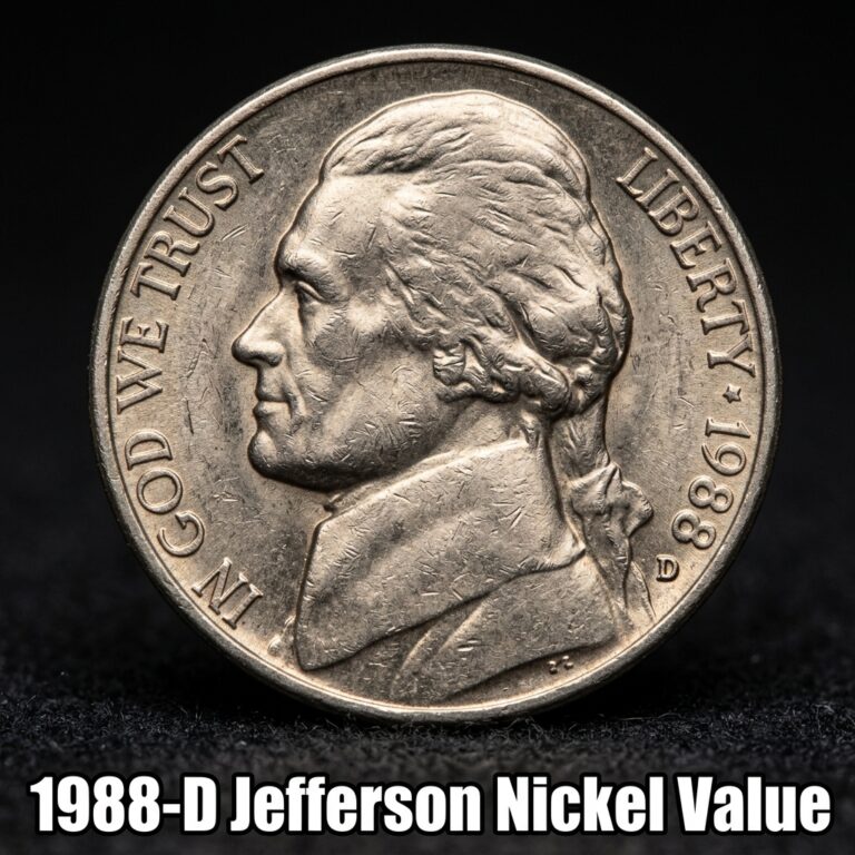 1988 D Jefferson Nickel Value and Complete Pricing Guide for Collectors