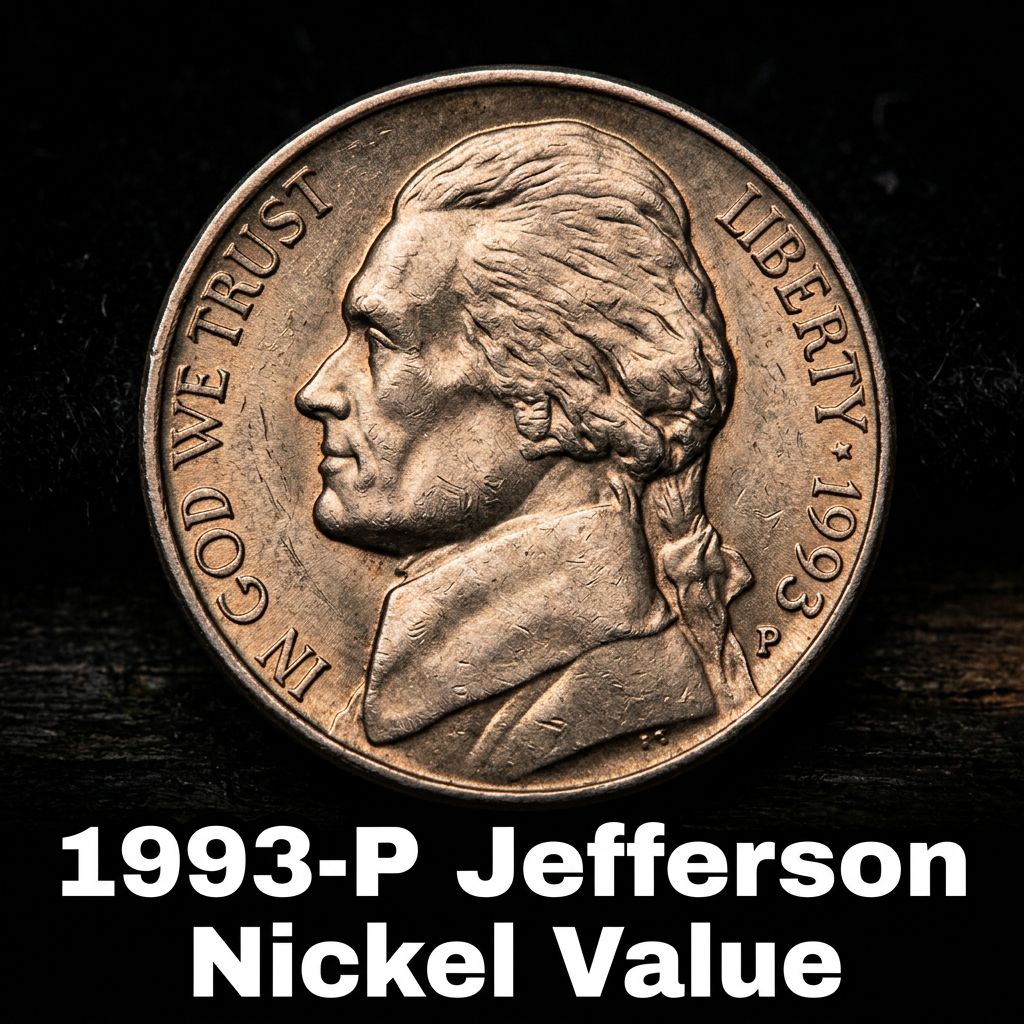 1993 P Jefferson Nickel Value and Coin Rarity Explained