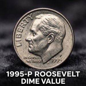 1995 P Roosevelt Dime Value Guide and Market Worth
