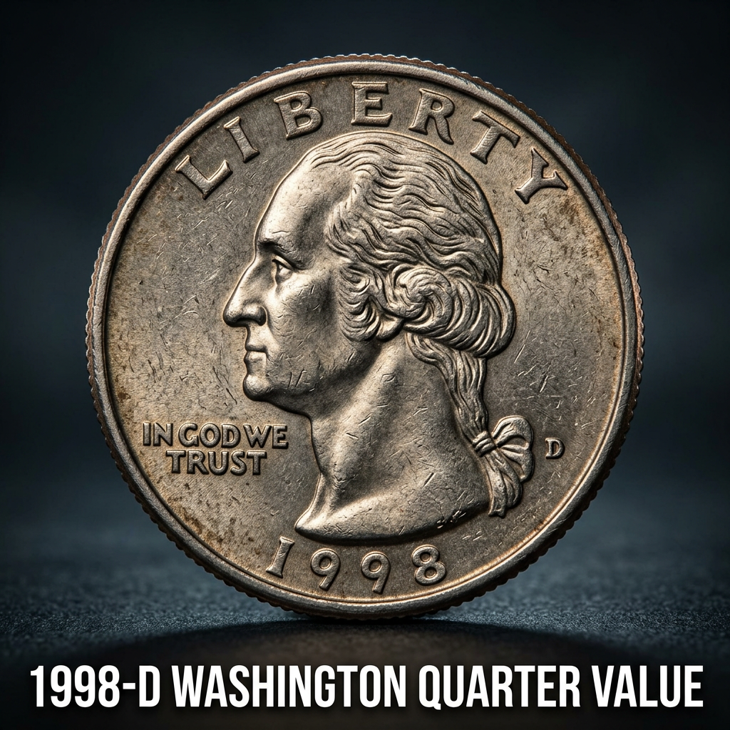 1998 D Washington Quarter Value and Mint Error Guide for Collectors