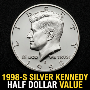1998 S Silver Kennedy Half Dollar Value and Collector Price Guide