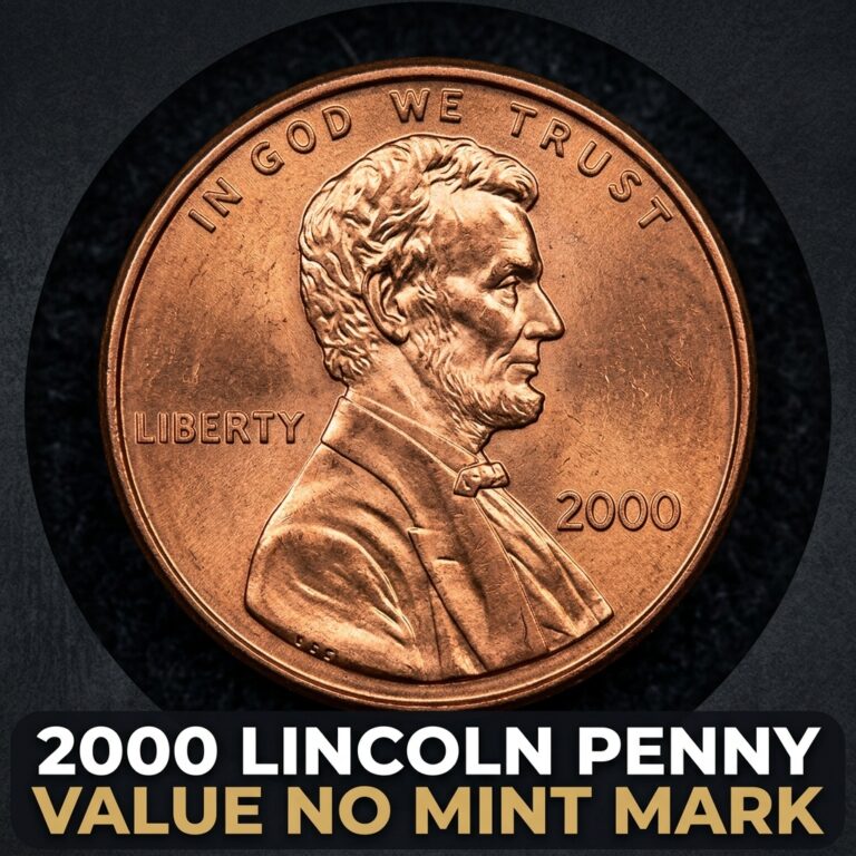 2000 Lincoln Penny Value When There Is No Mint Mark