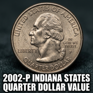 2002 P Indiana Quarter Dollar Value and Collector Guide