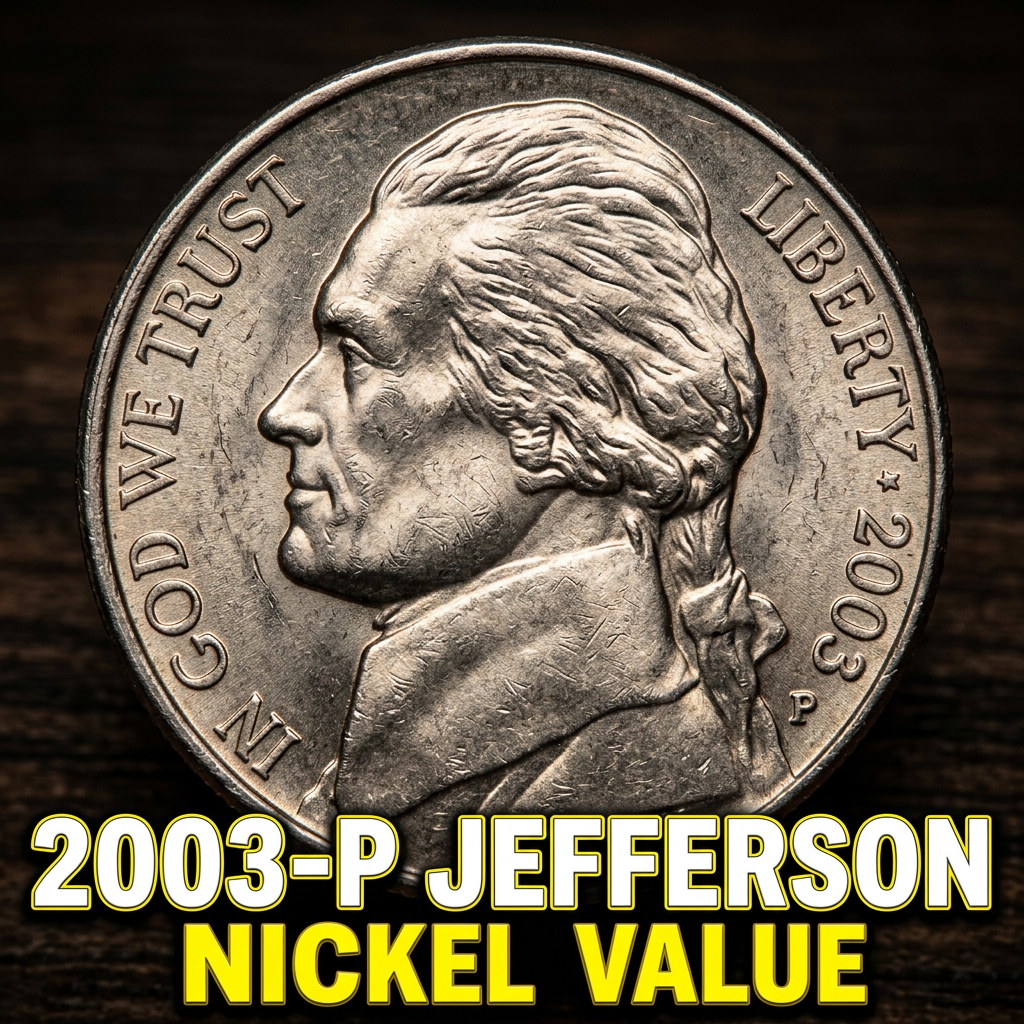 2003 P Jefferson Nickel Value and Complete Buyers Guide