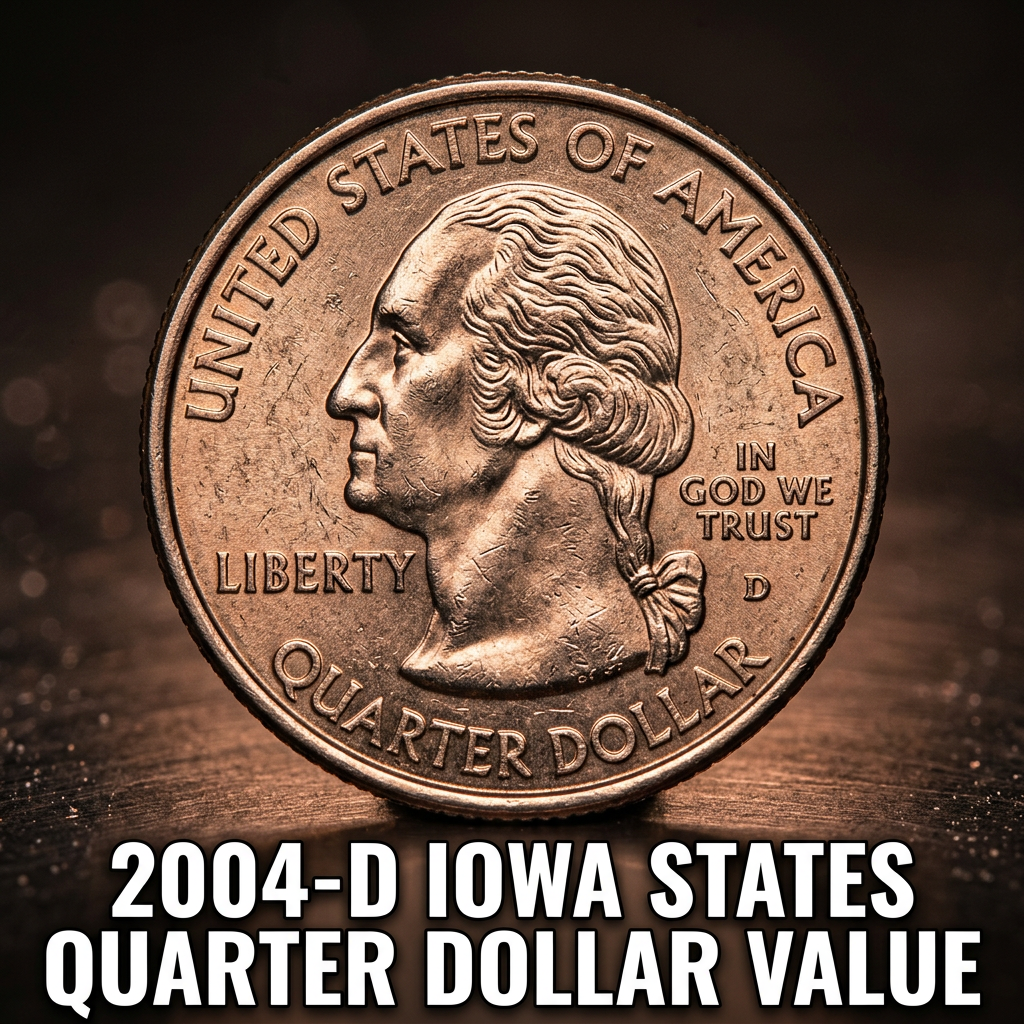 2004 D Iowa State Quarter Value and Mint Error Guide