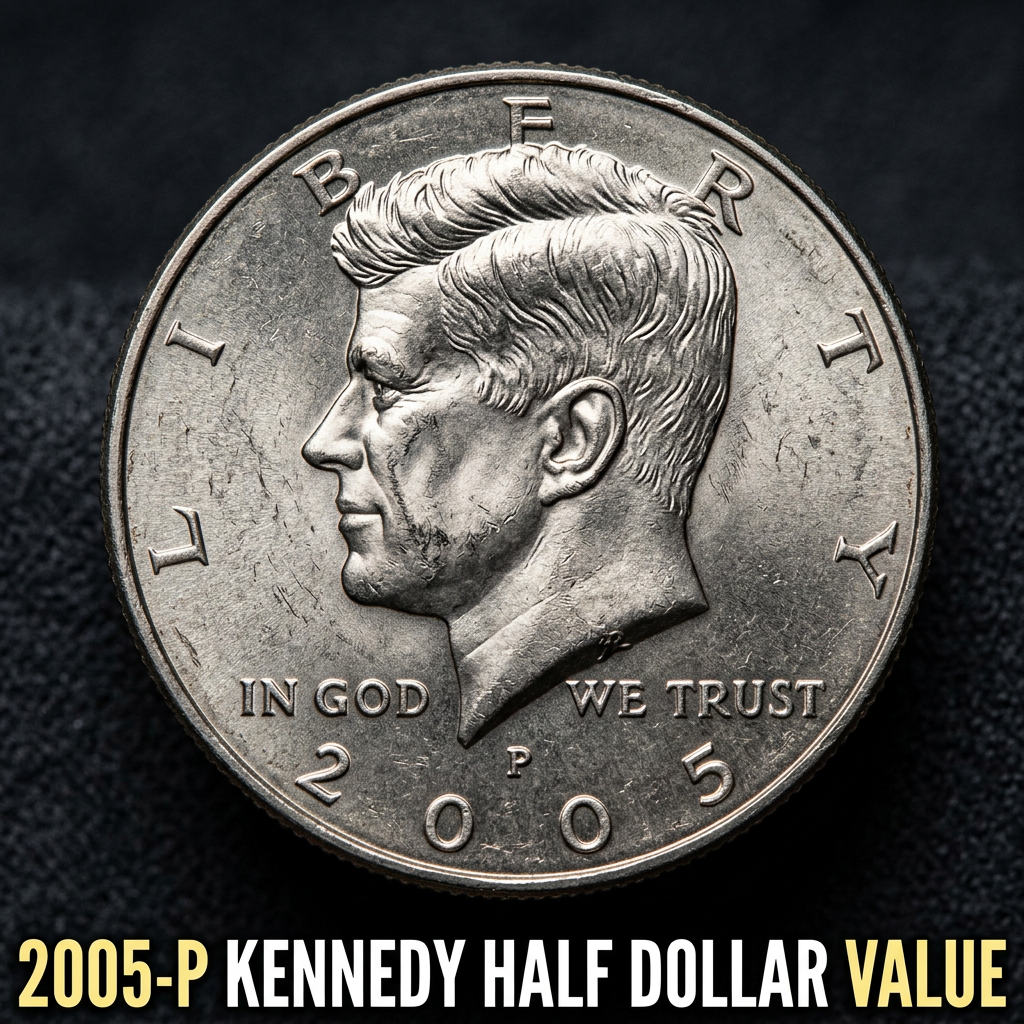 2005 P Kennedy Half Dollar Value and Collector Price Guide