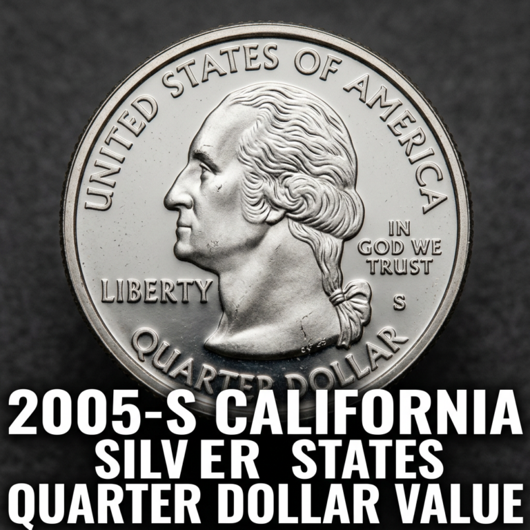 2005 S California Silver Proof Quarter Value and Price Guide