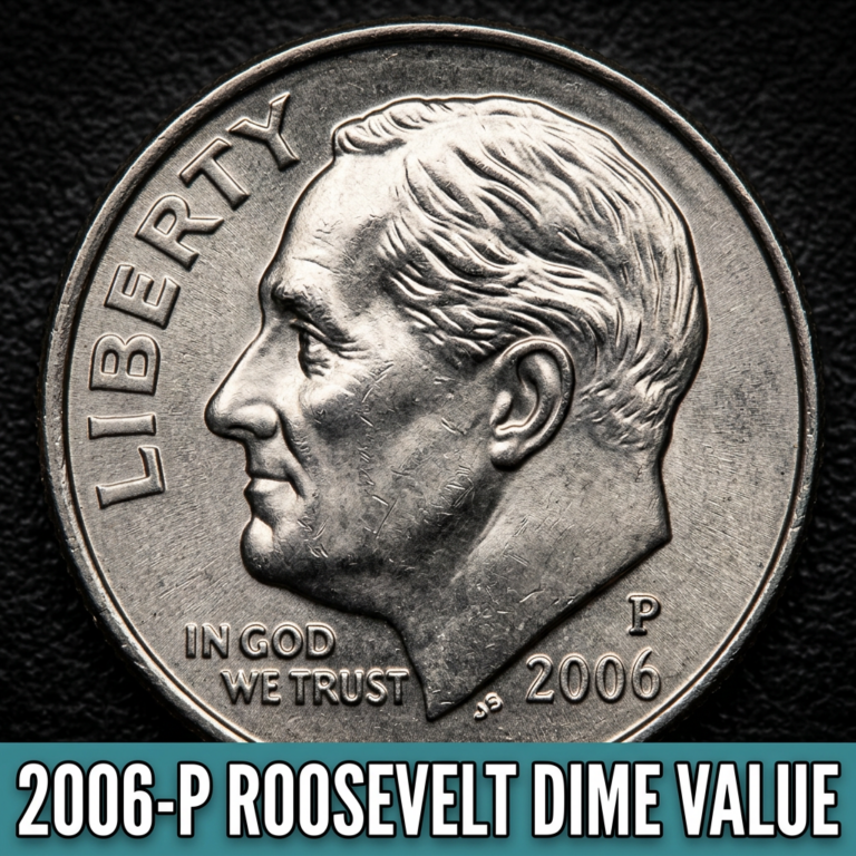 2006 P Roosevelt Dime Value and Worth Today for Collectors