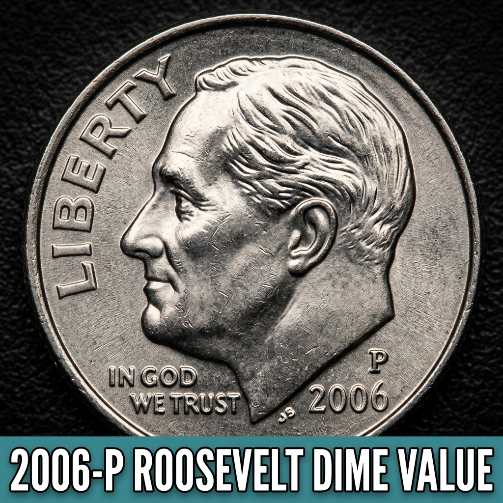 2006 P Roosevelt Dime Value and Worth Today for Collectors