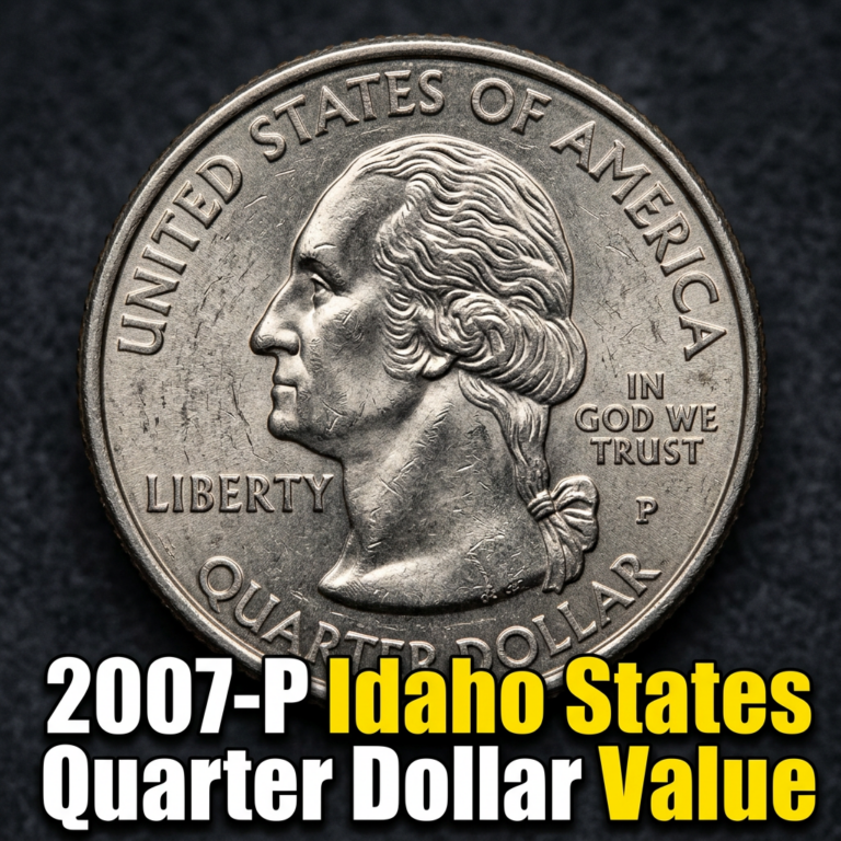 2007 P Idaho State Quarter Value and Worth for Collectors