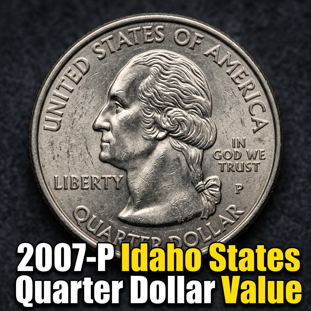 2007 P Idaho State Quarter Value and Worth for Collectors