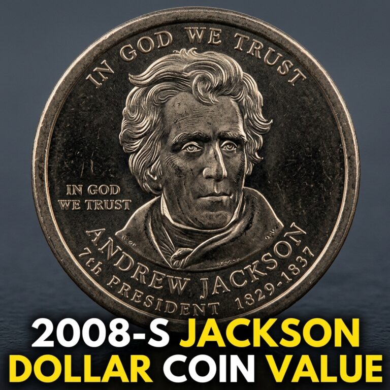 2008 S Andrew Jackson Presidential Dollar Coin Values and Collector Guide