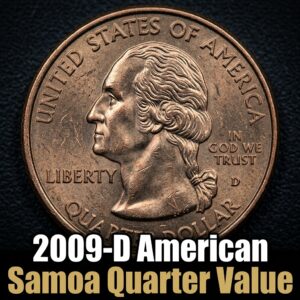 2009 D American Samoa Quarter Value Guide and Rarity Factors