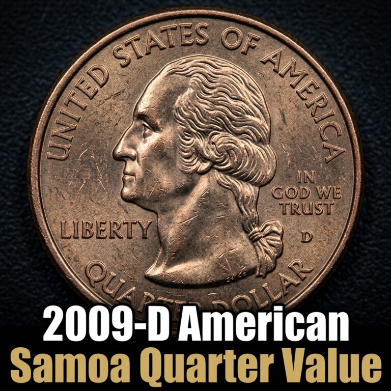 2009 D American Samoa Quarter Value Guide and Rarity Factors