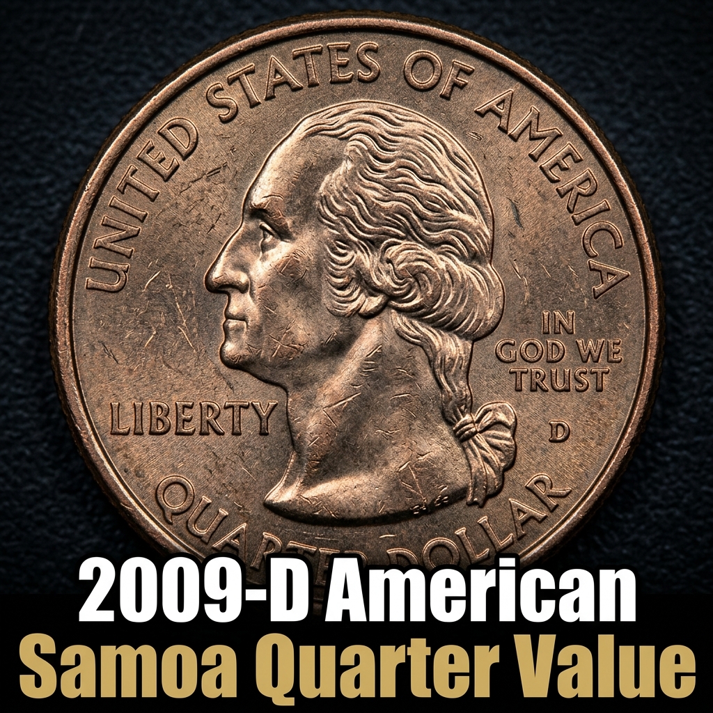 2009 D American Samoa Quarter Value Guide and Rarity Factors