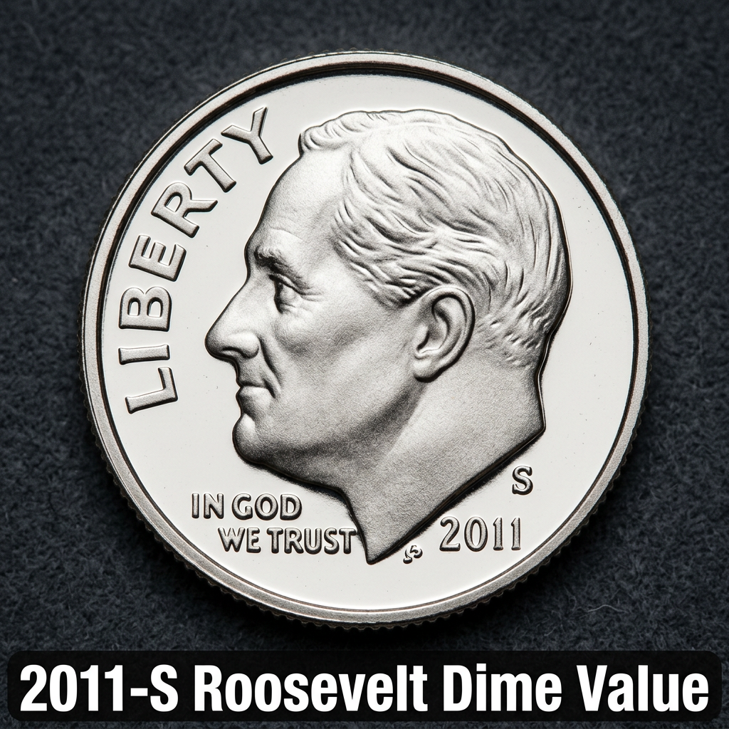 2011 S Roosevelt Dime Value Guide and Mint Mark Variations